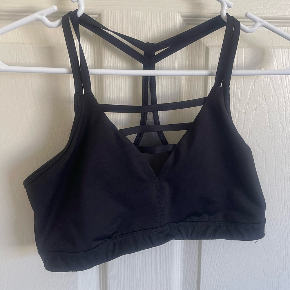 Black Sports Bra